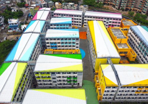 United Court, Transitional Housing Development at Tung Tau, Yuen Long